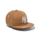 Youth 9FIFTY Splash Embroidery ニューヨーク・ヤンキース ウィート - 13762757-YTH | NEW ERA ニューエラ公式オンラインストア