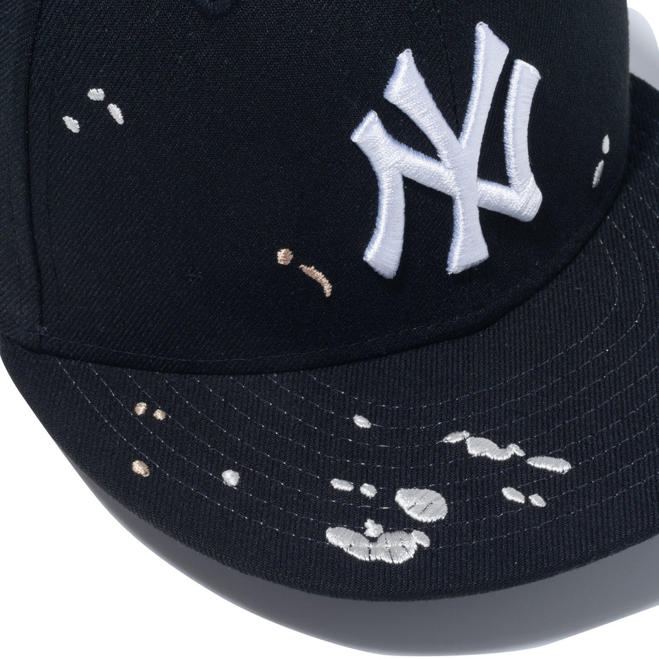 Youth 9FIFTY Splash Embroidery ニューヨーク・ヤンキース ブラック - 13762758-YTH | NEW ERA ニューエラ公式オンラインストア