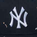 Youth 9FIFTY Splash Embroidery ニューヨーク・ヤンキース ブラック - 13762758-YTH | NEW ERA ニューエラ公式オンラインストア