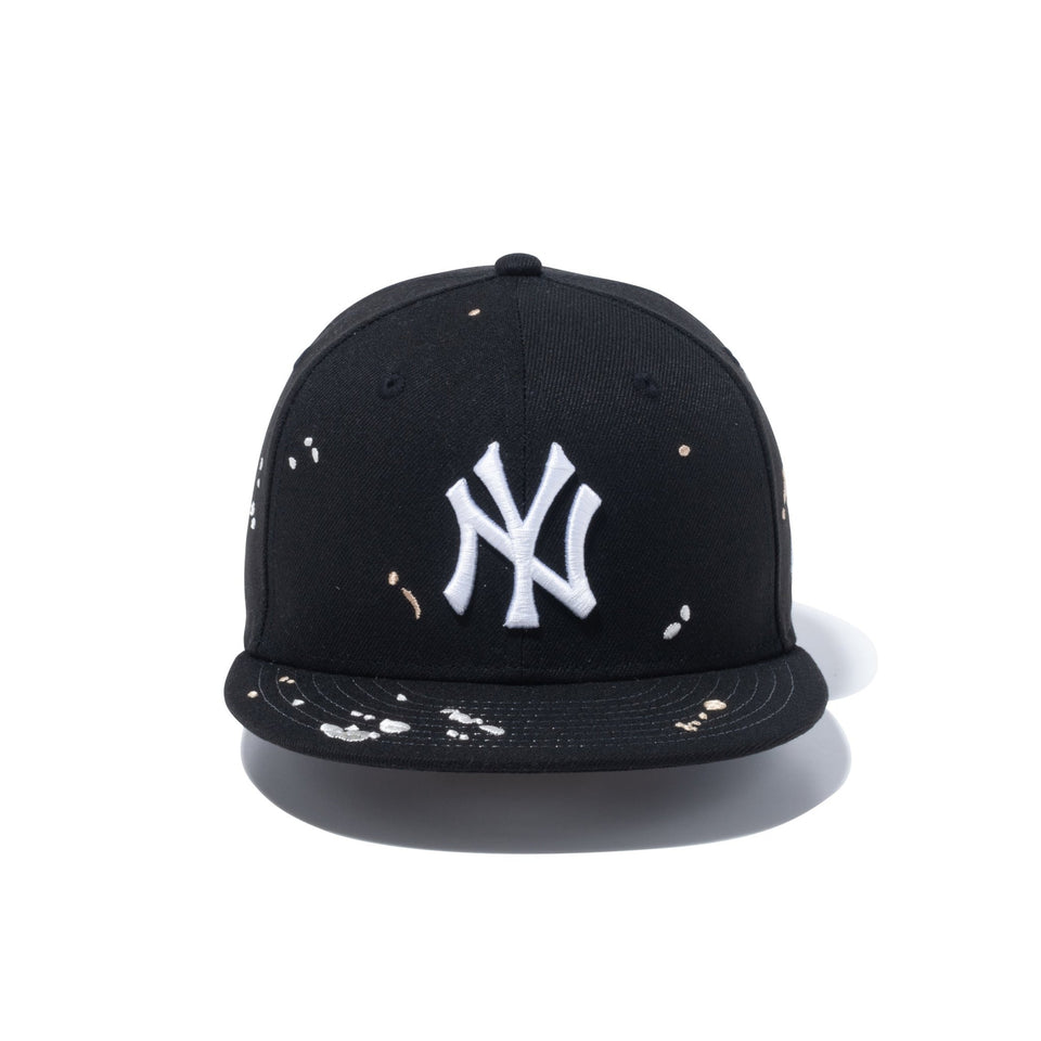 Youth 9FIFTY Splash Embroidery ニューヨーク・ヤンキース ブラック - 13762758-YTH | NEW ERA ニューエラ公式オンラインストア