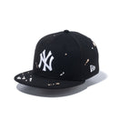 Youth 9FIFTY Splash Embroidery ニューヨーク・ヤンキース ブラック - 13762758-YTH | NEW ERA ニューエラ公式オンラインストア