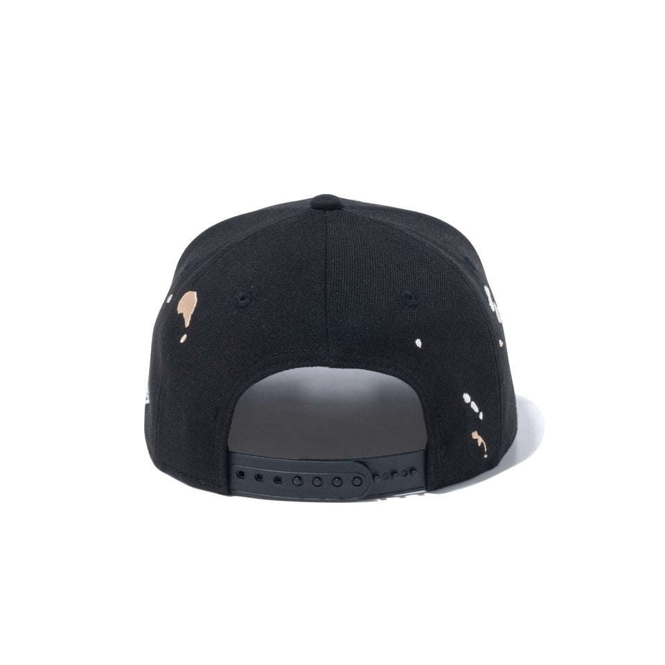 Youth 9FIFTY Splash Embroidery ニューヨーク・ヤンキース ブラック - 13762758-YTH | NEW ERA ニューエラ公式オンラインストア