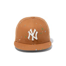 Youth 9FIFTY Splash Paint スプラッシュペイント ニューヨーク・ヤンキース ライトブロンズ - 13517622-YTH | NEW ERA ニューエラ公式オンラインストア