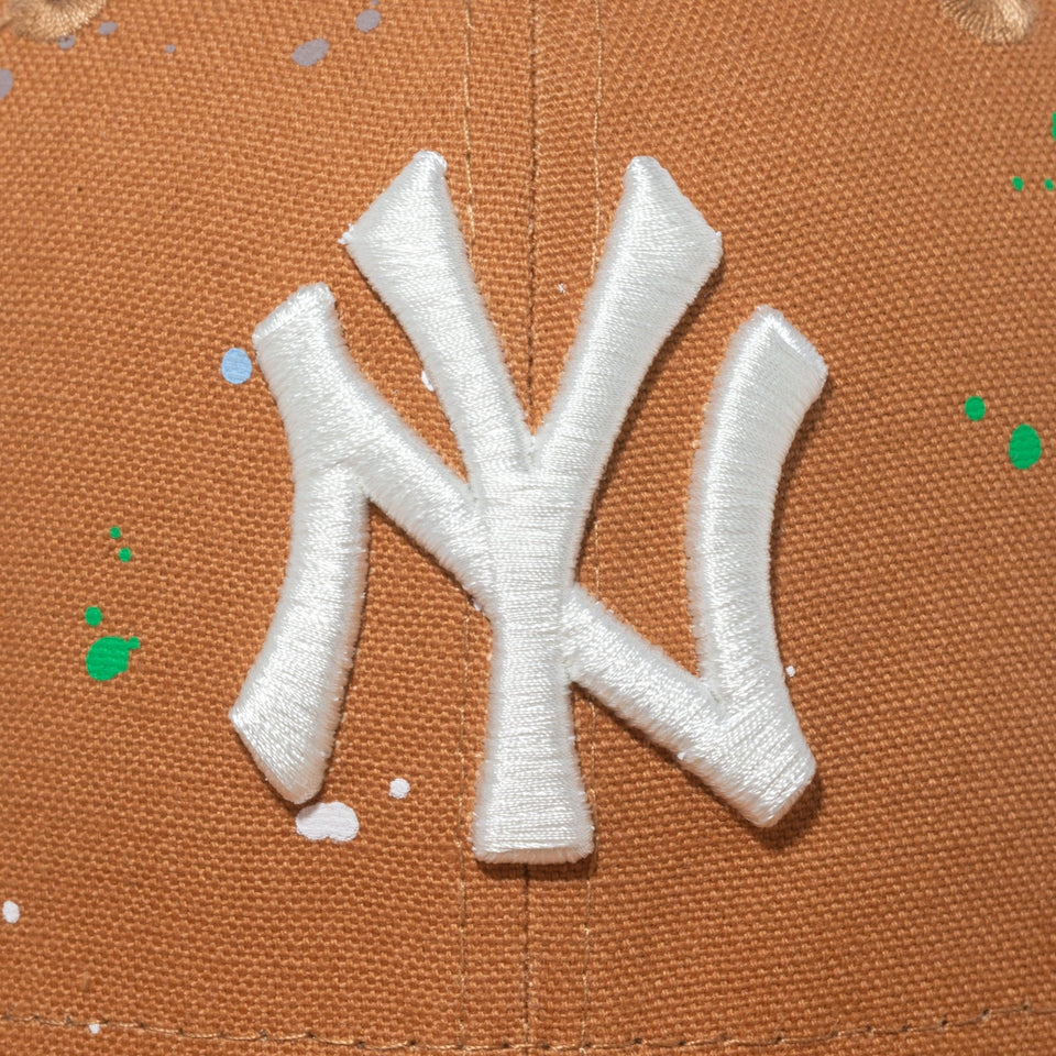 Youth 9FIFTY Splash Paint スプラッシュペイント ニューヨーク・ヤンキース ライトブロンズ - 13517622-YTH | NEW ERA ニューエラ公式オンラインストア