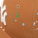 Youth 9FIFTY Splash Paint スプラッシュペイント ニューヨーク・ヤンキース ライトブロンズ - 13517622-YTH | NEW ERA ニューエラ公式オンラインストア