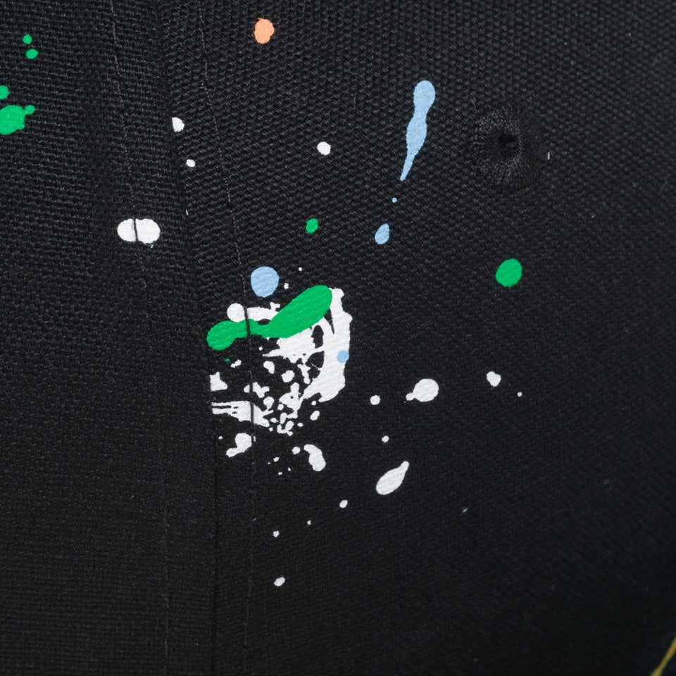 Youth 9FIFTY Splash Paint スプラッシュペイント ニューヨーク・ヤンキース ブラック - 13517623-YTH | NEW ERA ニューエラ公式オンラインストア