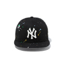 Youth 9FIFTY Splash Paint スプラッシュペイント ニューヨーク・ヤンキース ブラック - 13517623-YTH | NEW ERA ニューエラ公式オンラインストア
