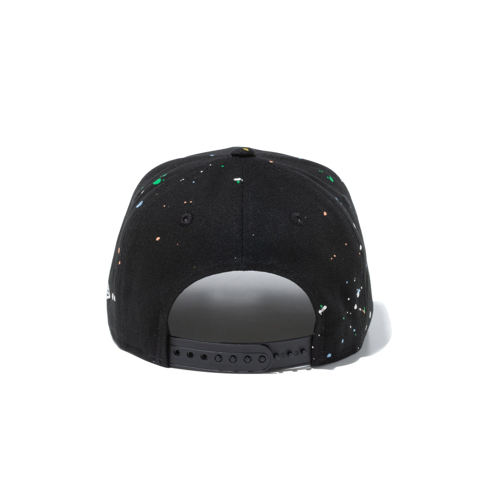Youth 9FIFTY Splash Paint スプラッシュペイント ニューヨーク・ヤンキース ブラック - 13517623-YTH | NEW ERA ニューエラ公式オンラインストア