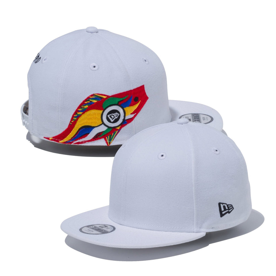 Youth 9FIFTY Taro Okamoto 岡本太郎 鯉のぼり ホワイト - 12654246-YTH | NEW ERA ニューエラ公式オンラインストア