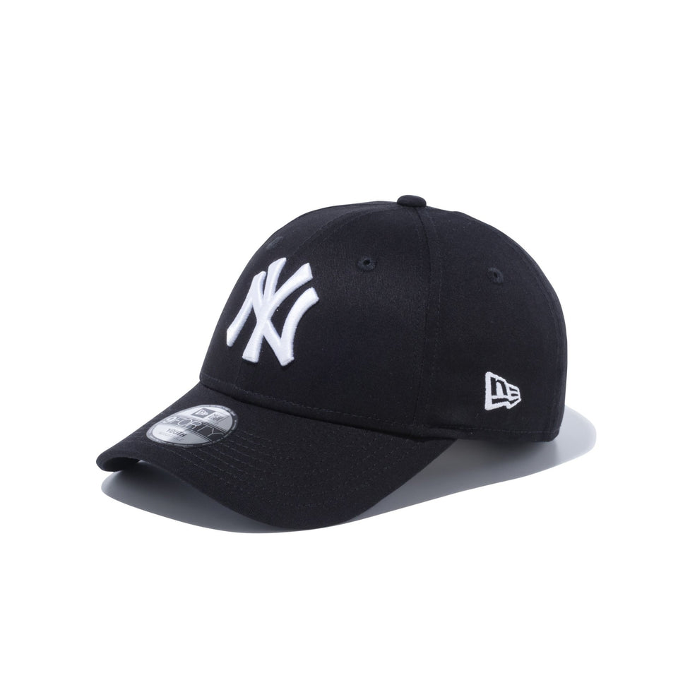 Youth 9FORTY ストレッチコットン ウォッシャブル ニューヨーク・ヤンキース ブラック - 12325564-OSFA | NEW ERA ニューエラ公式オンラインストア