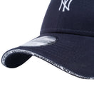 Youth 9FORTY ベーシックファブリックス ニューヨーク・ヤンキース サンドイッチバイザー ネイビー - 12325565-OSFA | NEW ERA ニューエラ公式オンラインストア