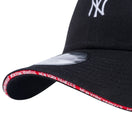 Youth 9FORTY ベーシックファブリックス ニューヨーク・ヤンキース サンドイッチバイザー ブラック - 12325566-OSFA | NEW ERA ニューエラ公式オンラインストア