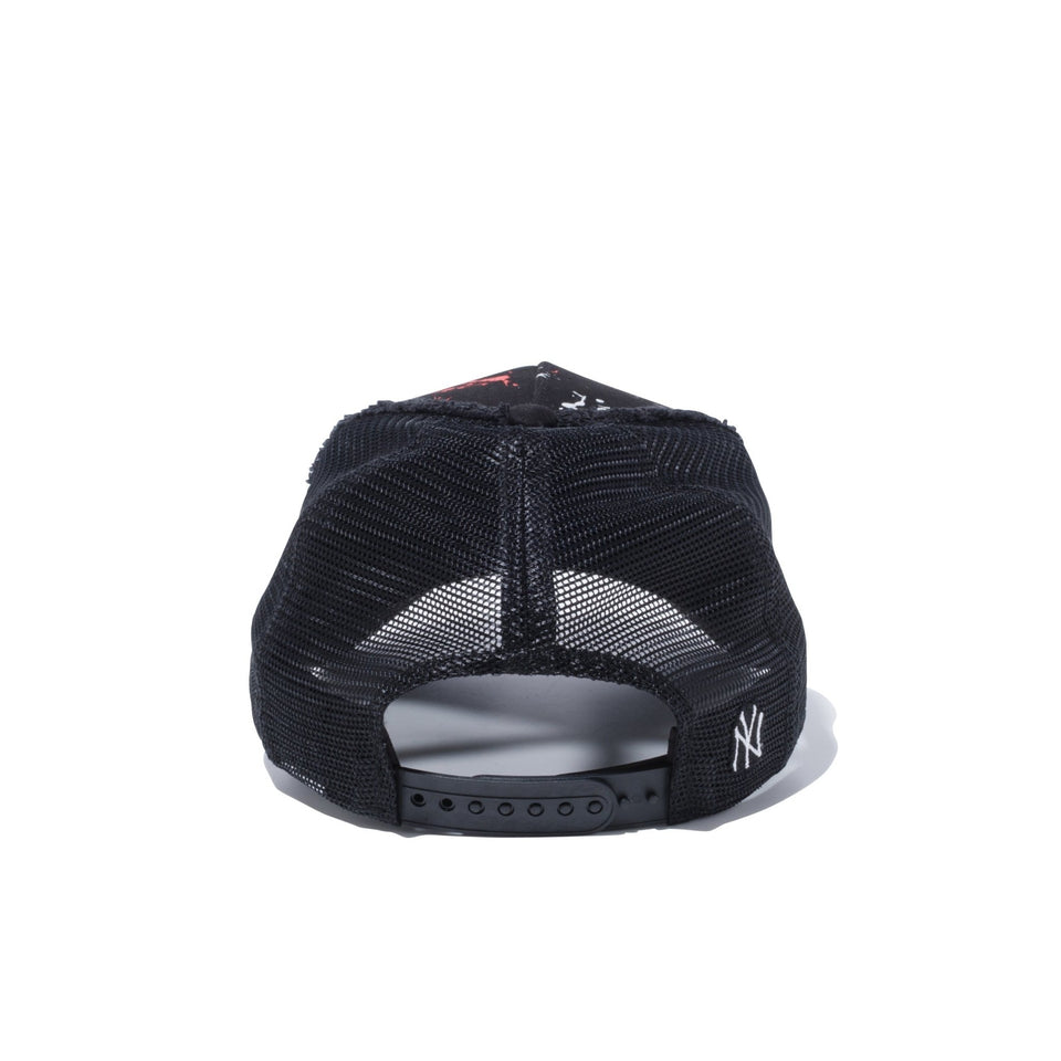 Youth 9FORTY A-Frame トラッカー ニューヨーク・ヤンキース バタリオン ブラック - 12541009-YTH | NEW ERA ニューエラ公式オンラインストア