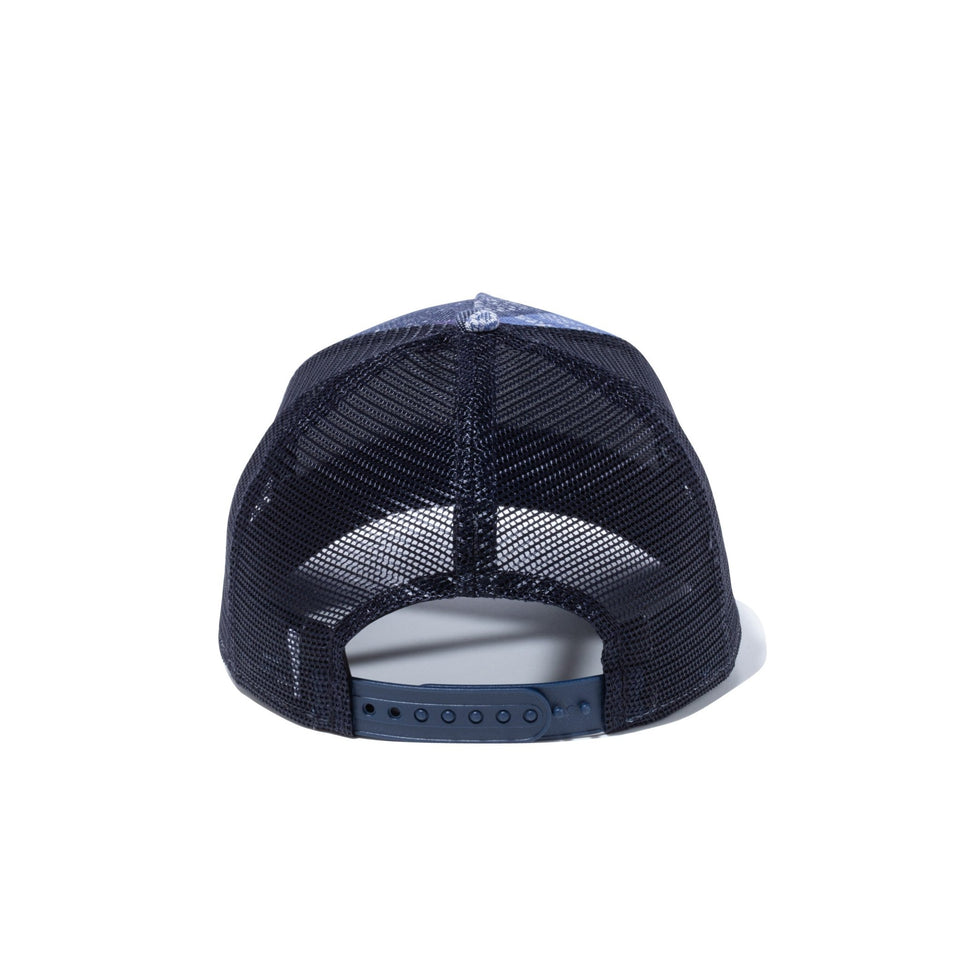 Youth 9FORTY A-Frame トラッカー ペイズリーパッチワーク ロサンゼルス・ドジャース ブルーペイズリー - 13058809-YTH | NEW ERA ニューエラ公式オンラインストア
