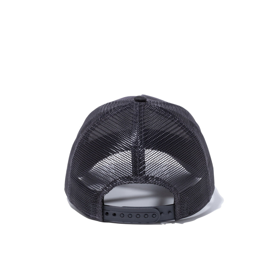 Youth 9FORTY A-Frame トラッカー ボックスロゴ ブラックタイガーストライプカモ - 13058817-YTH | NEW ERA ニューエラ公式オンラインストア