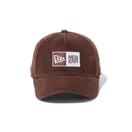Youth 9FORTY A-Frame Box Logo Corduroy コーデュロイ ボックスロゴ チョコ - 13762802-YTH | NEW ERA ニューエラ公式オンラインストア