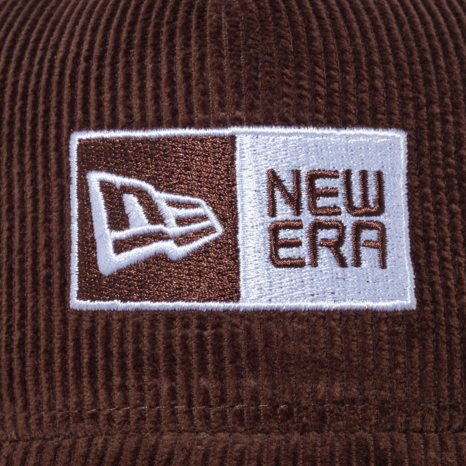 Youth 9FORTY A-Frame Box Logo Corduroy コーデュロイ ボックスロゴ チョコ - 13762802-YTH | NEW ERA ニューエラ公式オンラインストア