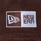 Youth 9FORTY A-Frame Box Logo Corduroy コーデュロイ ボックスロゴ チョコ - 13762802-YTH | NEW ERA ニューエラ公式オンラインストア