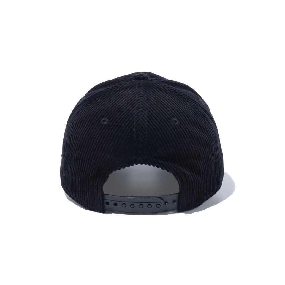 Youth 9FORTY A-Frame Box Logo Corduroy コーデュロイ ボックスロゴ ブラック - 13762803-YTH | NEW ERA ニューエラ公式オンラインストア