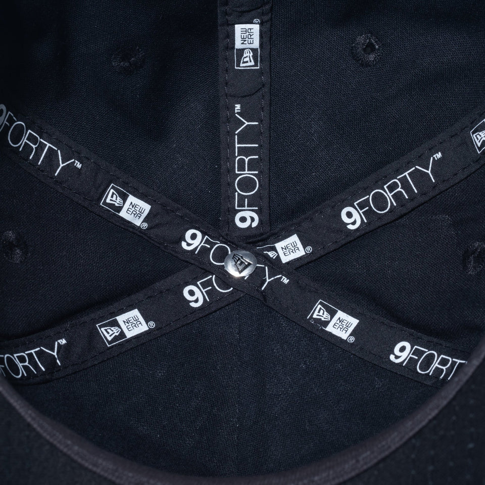 Youth 9FORTY A-Frame Box Logo Corduroy コーデュロイ ボックスロゴ ブラック - 13762803-YTH | NEW ERA ニューエラ公式オンラインストア