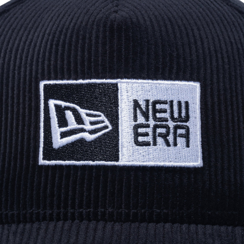Youth 9FORTY A-Frame Box Logo Corduroy コーデュロイ ボックスロゴ ブラック - 13762803-YTH | NEW ERA ニューエラ公式オンラインストア