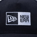 Youth 9FORTY A-Frame Box Logo Corduroy コーデュロイ ボックスロゴ ブラック - 13762803-YTH | NEW ERA ニューエラ公式オンラインストア