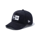 Youth 9FORTY A-Frame Box Logo Corduroy コーデュロイ ボックスロゴ ブラック - 13762803-YTH | NEW ERA ニューエラ公式オンラインストア
