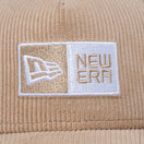 Youth 9FORTY A-Frame Box Logo Corduroy コーデュロイ ボックスロゴ ベージュ - 13762804-YTH | NEW ERA ニューエラ公式オンラインストア