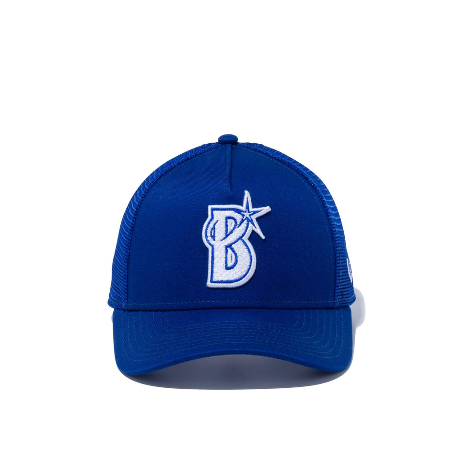 Youth 9FORTY A-Frame トラッカー 横浜DeNAベイスターズ ライトロイヤル - 13565766-YTH | NEW ERA ニューエラ公式オンラインストア
