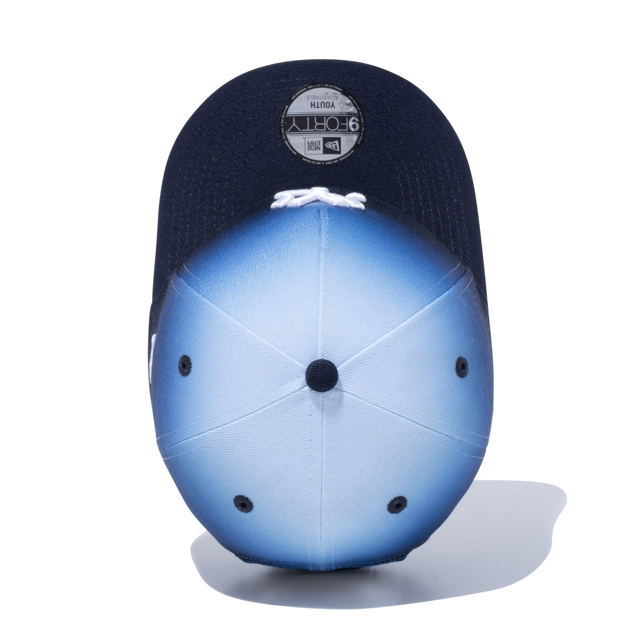 キッズ Youth 9FORTY A-Frame MLB Gradation ニューヨーク・ヤンキース ネイビーグラデーション 2
