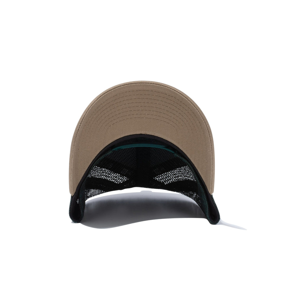 Youth 9FORTY A-Frame トラッカー New Era New York カレッジロゴ ダークグリーン カーキバイザー - 13517677-YTH | NEW ERA ニューエラ公式オンラインストア