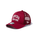 Youth 9FORTY A-Frame トラッカー New Era New York カレッジロゴ カーディナル - 13517678-YTH | NEW ERA ニューエラ公式オンラインストア