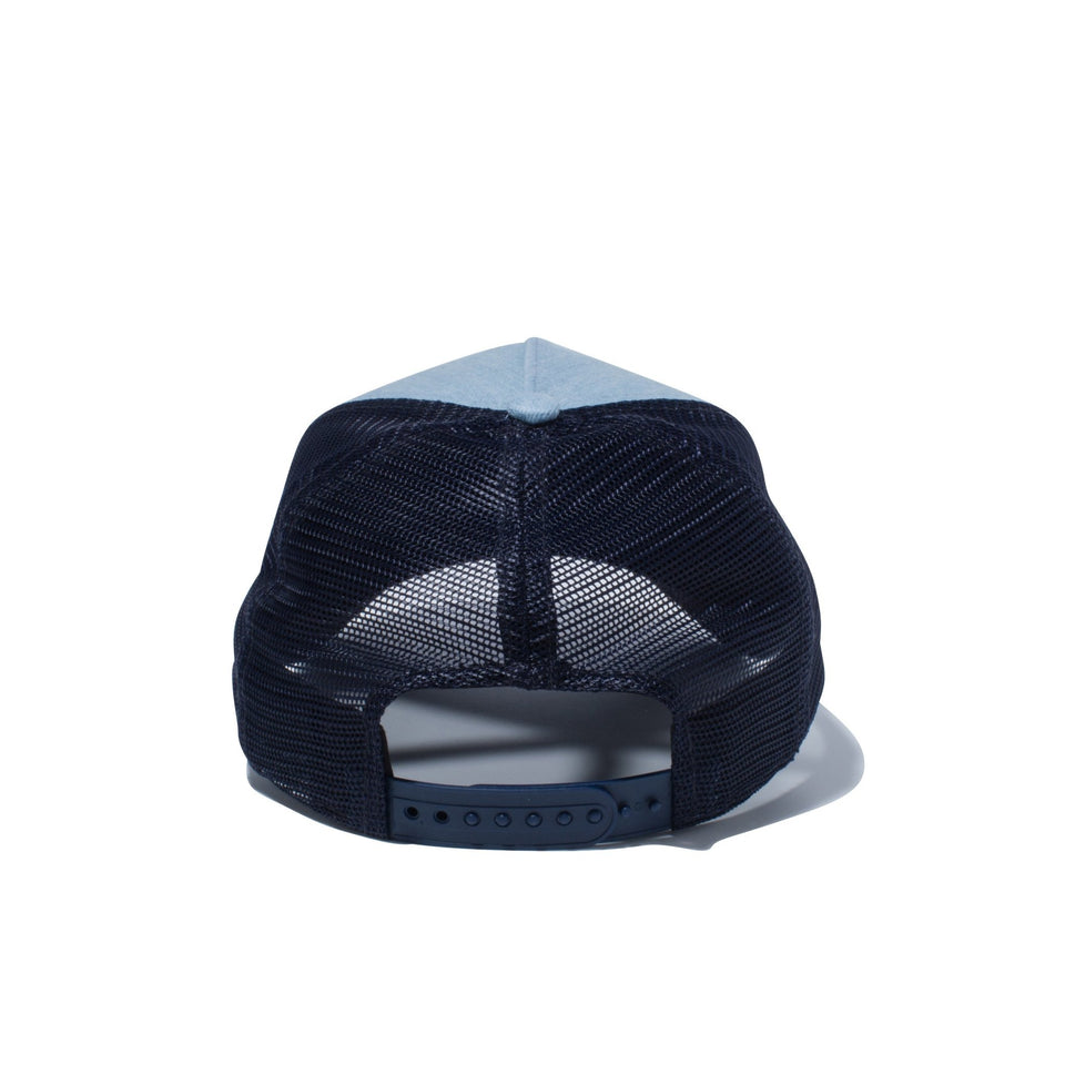 Youth 9FORTY A-Frame トラッカー デニム NYC ウォッシュドデニム × スノーホワイト - 12541002-YTH | NEW ERA ニューエラ公式オンラインストア