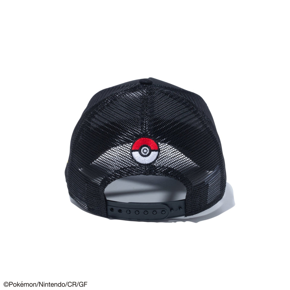 Youth 9FORTY A-Frame トラッカー Pokémon ピカチュウ ポケモン ブラック - 14124522-YTH | NEW ERA ニューエラ公式オンラインストア