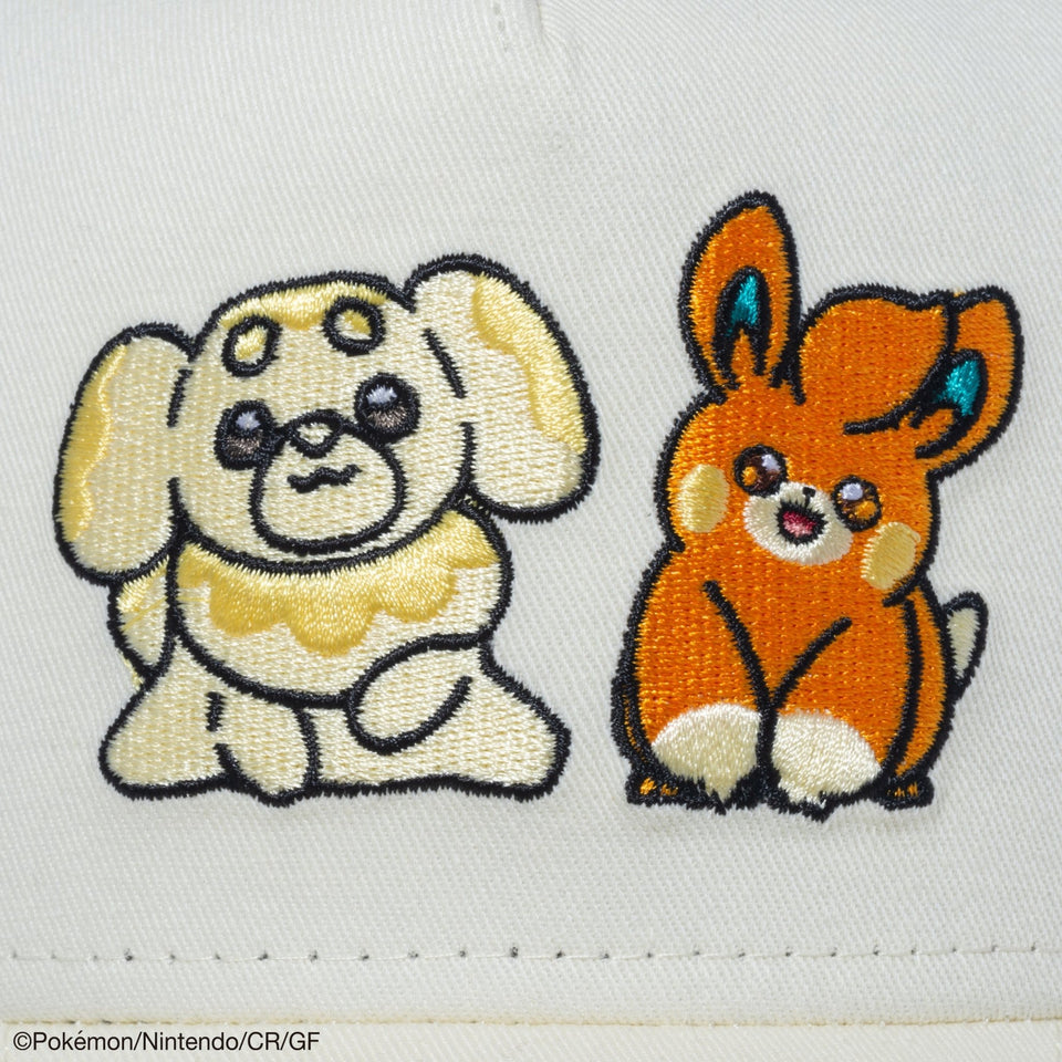 Youth 9FORTY A-Frame トラッカー Pokémon ポケモン パピモッチ パモ クロームホワイト - 14124523-YTH | NEW ERA ニューエラ公式オンラインストア