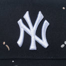 Youth 9FORTY A-Frame トラッカー Splash Embroidery ニューヨーク・ヤンキース ブラック/ブラックメッシュ - 13762786-YTH | NEW ERA ニューエラ公式オンラインストア
