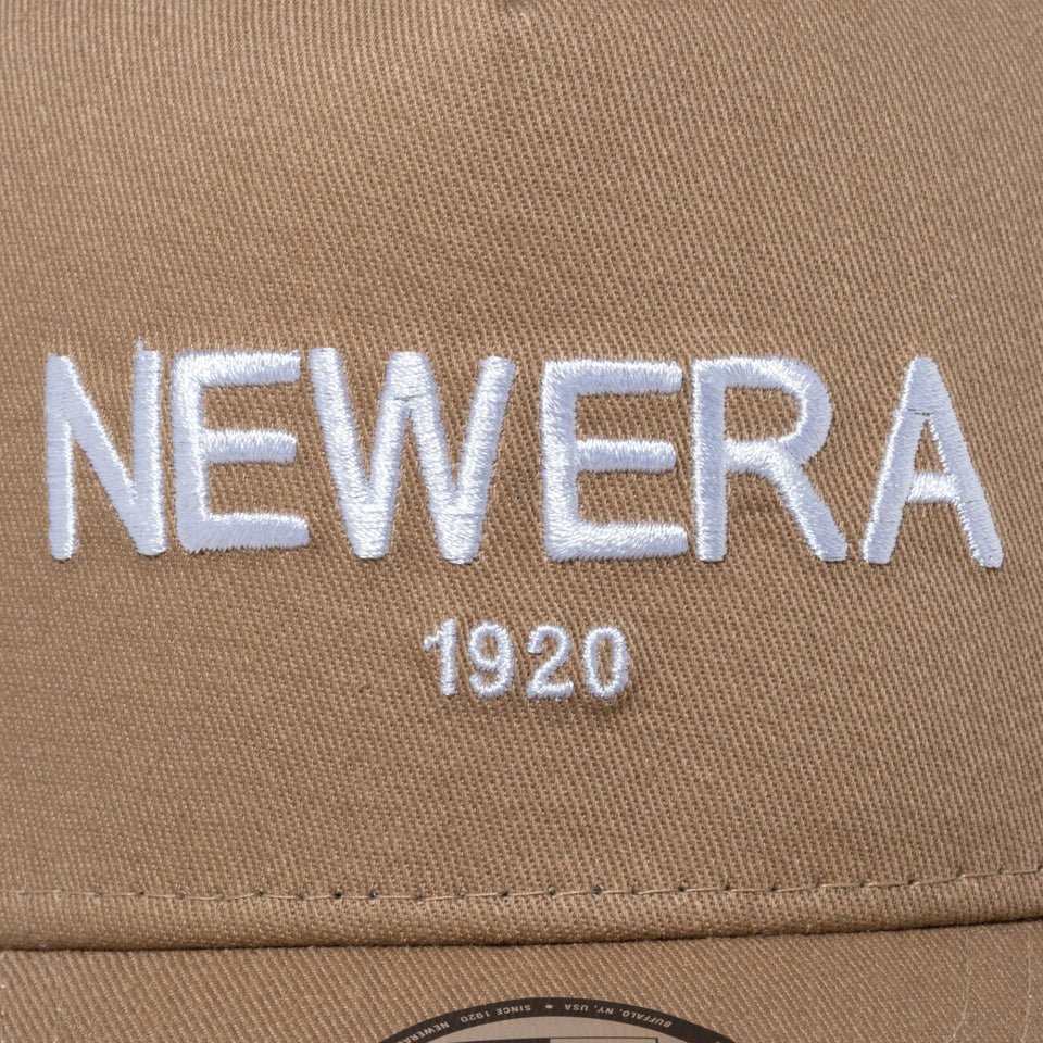 Youth 9FORTY A-Frame トラッカー Stars NEW ERA 1920 カーキ - 13517674-YTH | NEW ERA ニューエラ公式オンラインストア