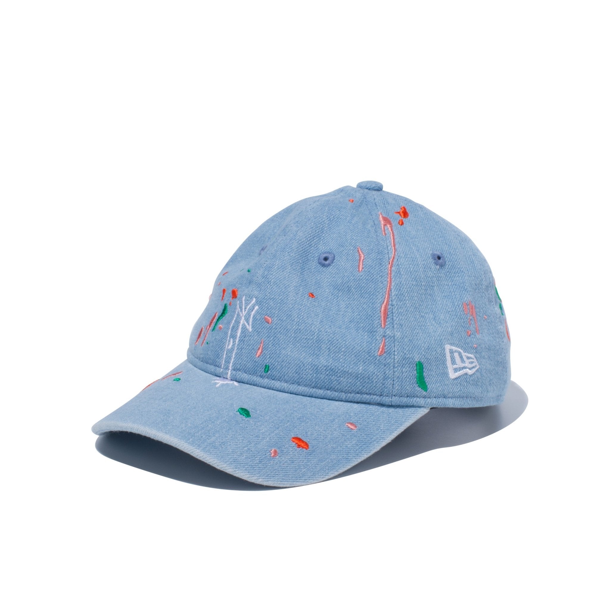 一点物NEW ERA 9TWENTY 襤褸デニムキャップ 星条旗バンダナ×刺し子 youth-9twenty-12325575-osfa-