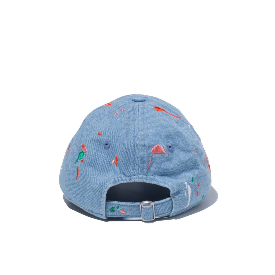 Youth 9TWENTY クロスストラップ スプラッシュエンブロイダリー ニューヨーク・ヤンキース マイクロロゴ ウォッシュドデニム - 12325575-OSFA | NEW ERA ニューエラ公式オンラインストア