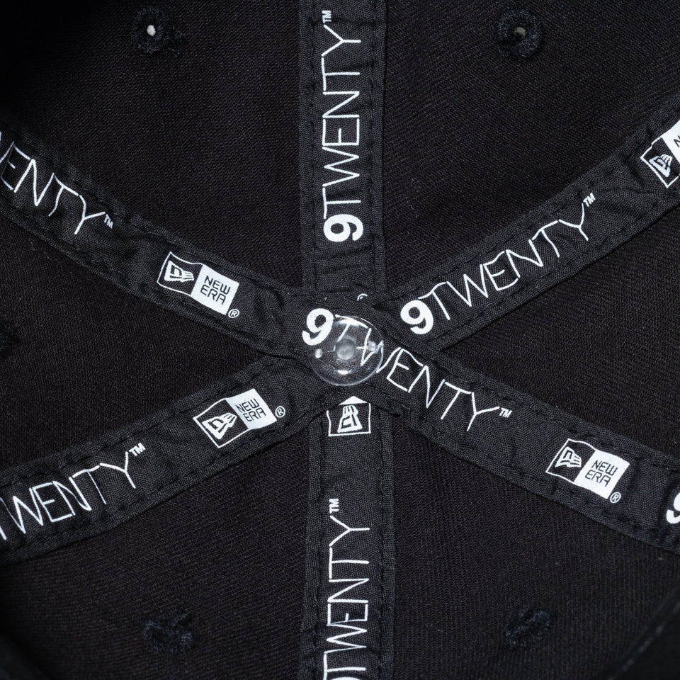 Youth 9TWENTY ニューヨーク・メッツ ミッドロゴ ブラック × チームカラー - 13517711-YTH | NEW ERA ニューエラ公式オンラインストア