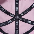 Youth 9TWENTY ウォッシュドコットン ニューヨーク・ヤンキース ピンク × ホワイト ハンドウォッシャブル - 13565796-YTH | NEW ERA ニューエラ公式オンラインストア
