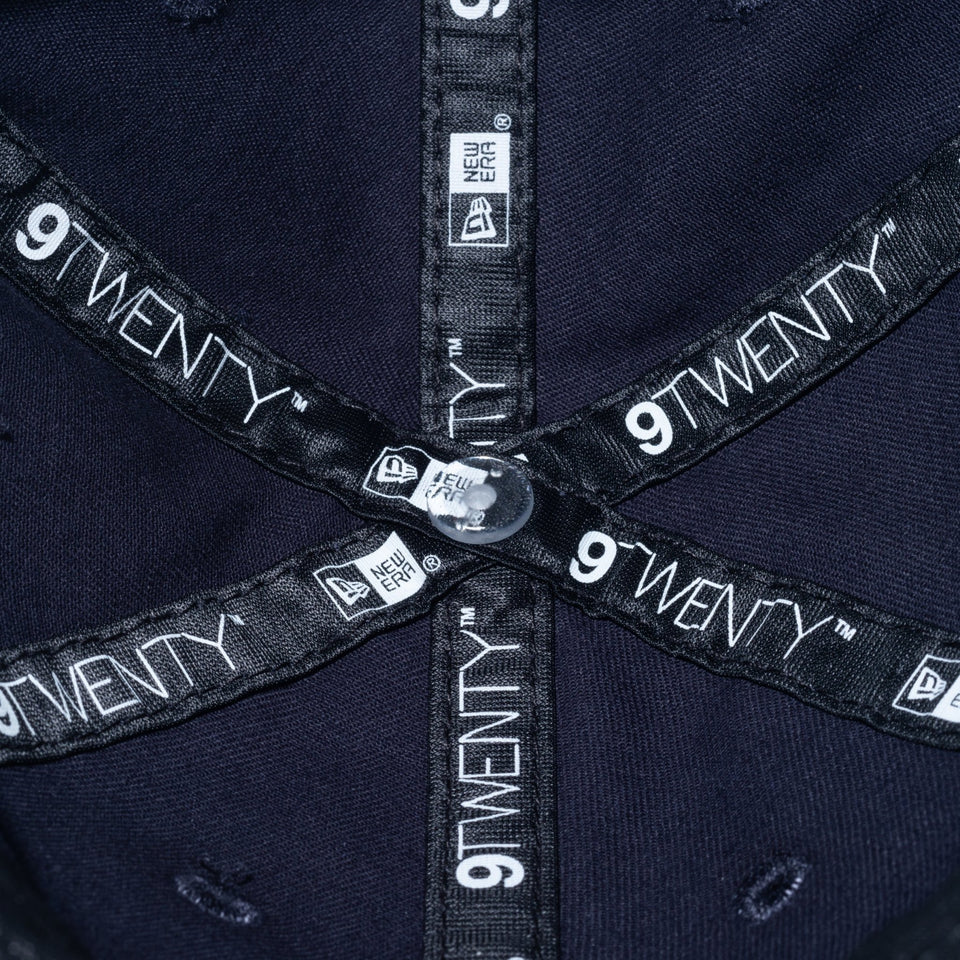 Youth 9TWENTY ウォッシュドコットン ニューヨーク・ヤンキース ネイビー × ホワイト ハンドウォッシャブル - 13565797-YTH | NEW ERA ニューエラ公式オンラインストア