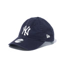 Youth 9TWENTY ウォッシュドコットン ニューヨーク・ヤンキース ネイビー × ホワイト ハンドウォッシャブル - 13565797-YTH | NEW ERA ニューエラ公式オンラインストア