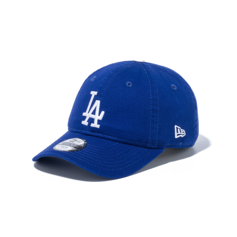 Youth 9TWENTY ウォッシュドコットン ロサンゼルス・ドジャース ダークロイヤル × ホワイト ハンドウォッシャブル - 13565801-YTH | NEW ERA ニューエラ公式オンラインストア