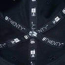 Youth 9TWENTY ウォッシュドコットン ロサンゼルス・ドジャース ブラック × ホワイト ハンドウォッシャブル - 13565802-YTH | NEW ERA ニューエラ公式オンラインストア