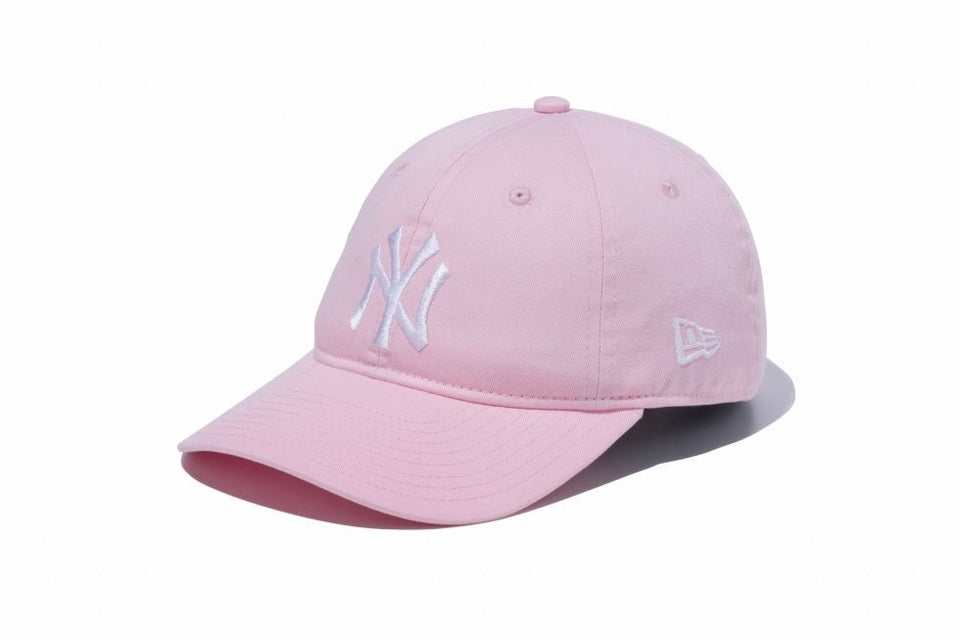 Youth 9TWENTY ニューヨーク・ヤンキース ピンク × ホワイト - 13574984-YTH | NEW ERA ニューエラ公式オンラインストア