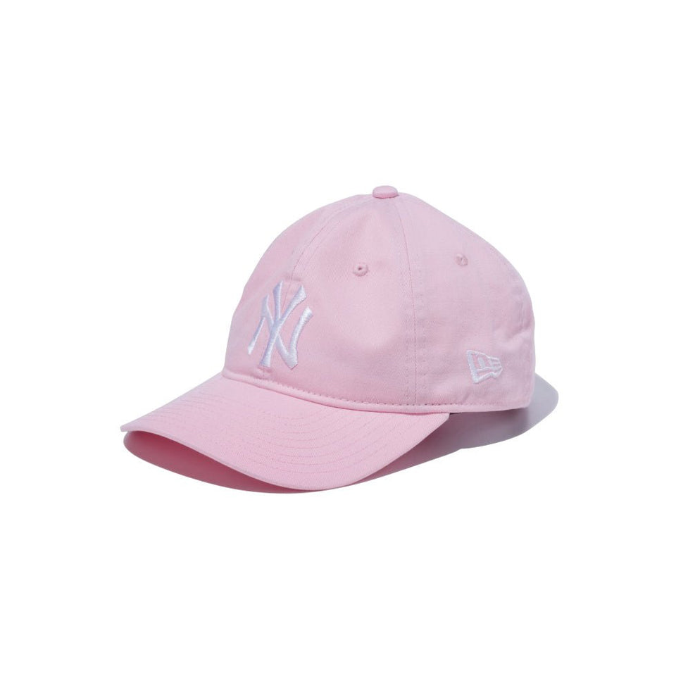 Youth 9TWENTY ニューヨーク・ヤンキース ピンク × ホワイト - 13574984-YTH | NEW ERA ニューエラ公式オンラインストア
