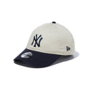 Youth 9TWENTY 2-Tone ニューヨーク・ヤンキース ストーン ネイビーバイザー - 14111944-YTH | NEW ERA ニューエラ公式オンラインストア