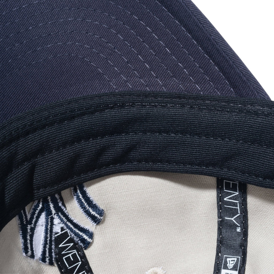 Youth 9TWENTY 2-Tone ニューヨーク・ヤンキース ストーン ネイビーバイザー - 14111944-YTH | NEW ERA ニューエラ公式オンラインストア