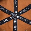 Youth 9TWENTY Duck Canvas Hunting ダックキャンバス ウーブンパッチ ライトブロンズ ブラウンスウェードバイザー - 13762834-YTH | NEW ERA ニューエラ公式オンラインストア
